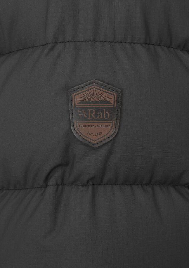 Rab Deep Cover Parka Dame 12 Black 