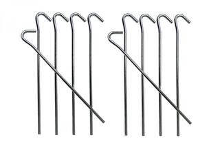 Fauna St&#229;l Spikerplugg 20 Cm (10 Stk)