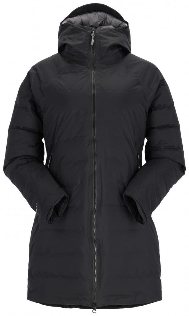 Rab Valiance Parka Dame 10 Black 