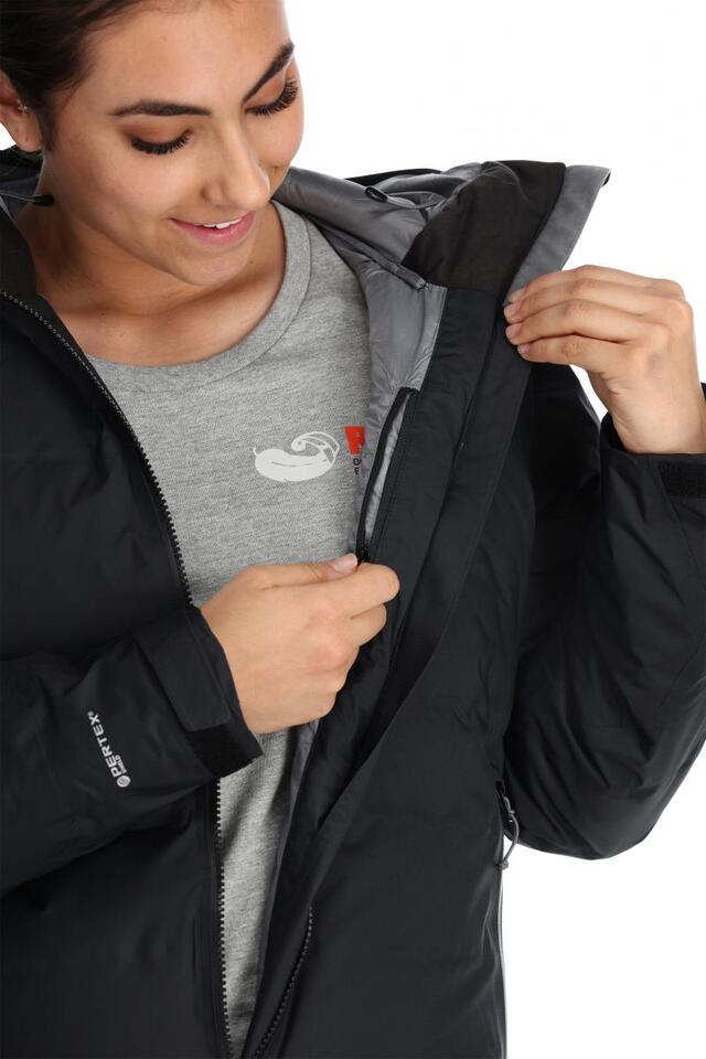 Rab Valiance Parka Dame 10 Black 