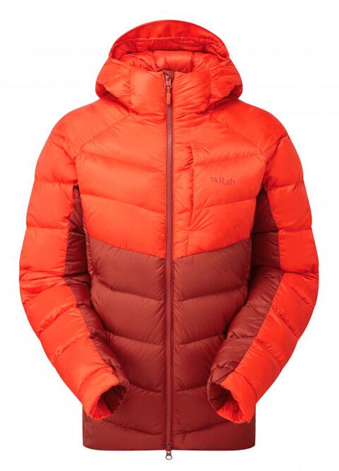 Rab Glaceon Pro Jacket Dame Red Grapefruit/Tuscan Red