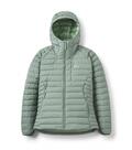 Rab Microlight Windstopper Hoody Dame 10 Dark Fig Green