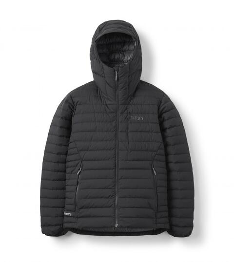Rab Microlight Windstopper Hoody Herre Black