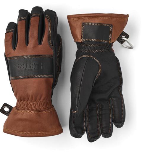 Hestra F&#228;lt Guide Glove - 5 Finger Brown/Black