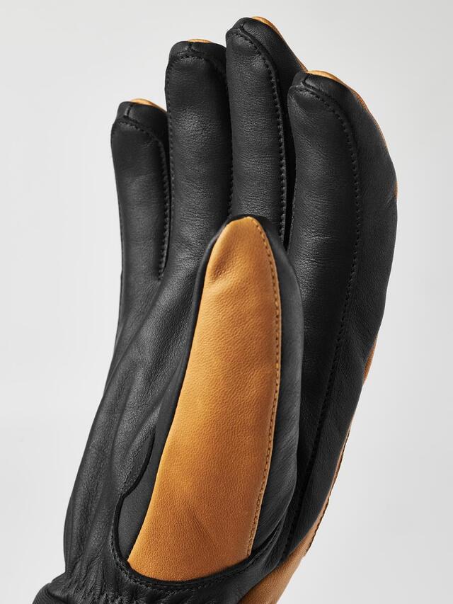 Hestra Army Leather Wool Terry 9 5 Fingers - Cork 