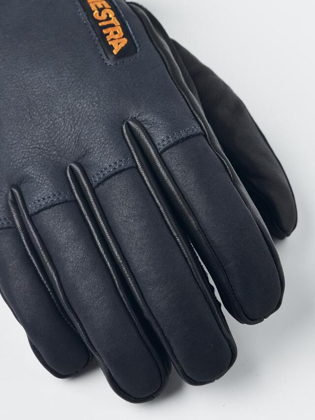 Hestra Army Leather Wool Terry 9 Grey 