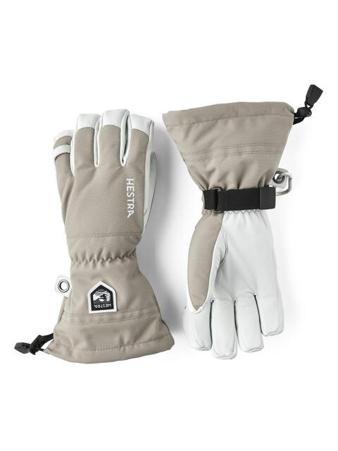 Hestra Army Leather Heli Ski 5 - Finger Khaki