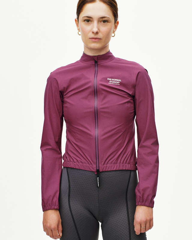 Pas Normal Studios Womens Mechanism M Pertex Rain Jacket - Plum 