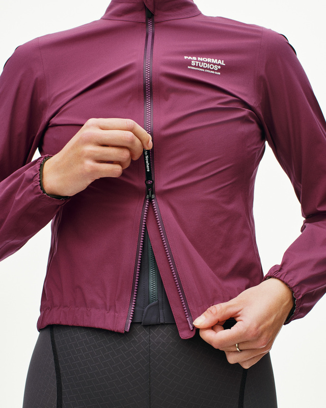 Pas Normal Studios Womens Mechanism M Pertex Rain Jacket - Plum 