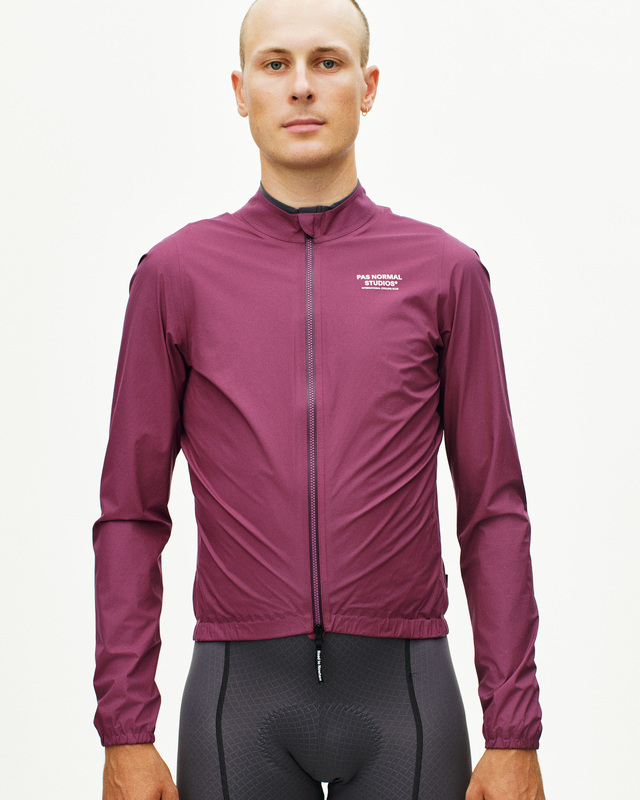 Pas Normal Studios Mechanism Pertex S Rain Jacket - Plum 