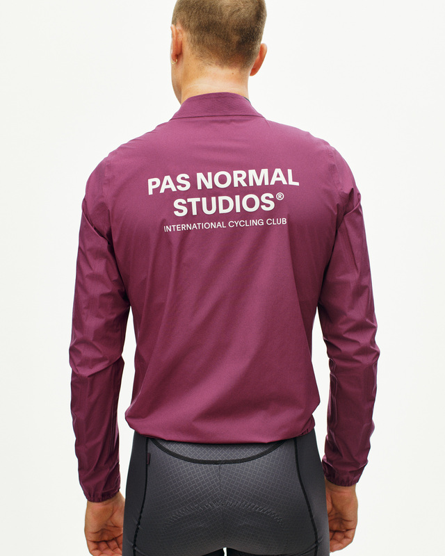 Pas Normal Studios Mechanism Pertex S Rain Jacket - Plum 