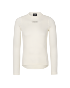 Pas Normal Studios Long Sleeve S Mid Base Layer - Off White