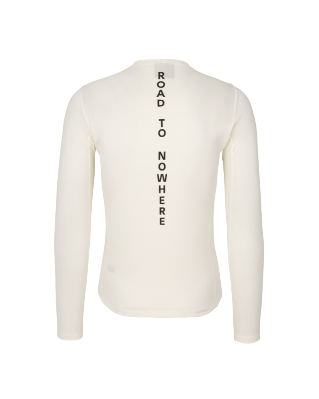 Pas Normal Studios Long Sleeve S Mid Base Layer - Off White 