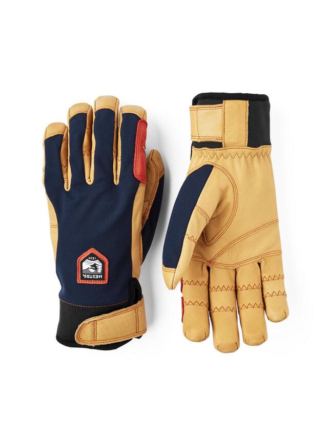 Hestra Ergo Grip Active - 5 Finger 10 Navy/Natural Brown 