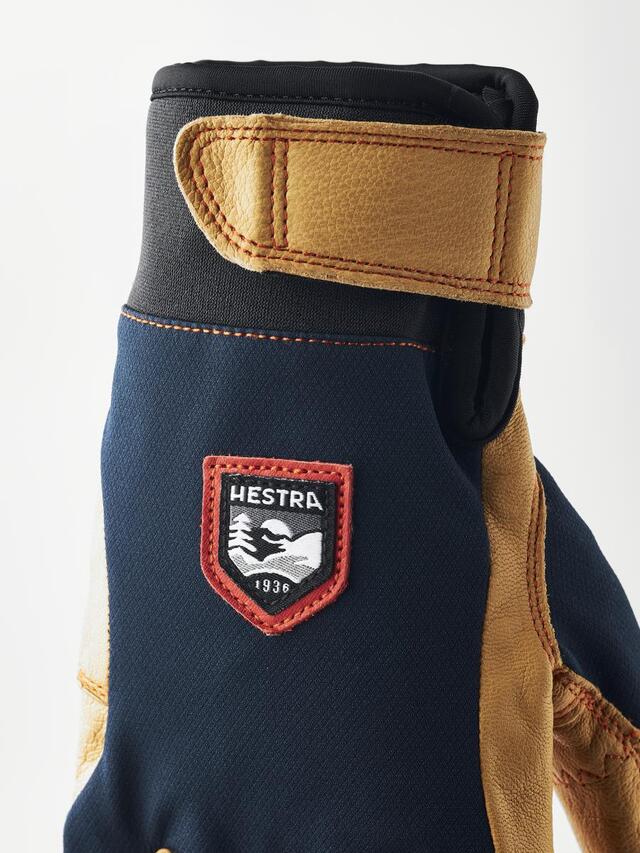 Hestra Ergo Grip Active - 5 Finger 10 Navy/Natural Brown 