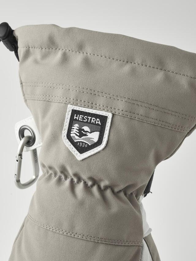 Hestra Army Leather Heli Ski - Mitt 8 Khaki 