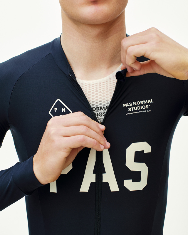 Pas Normal Studios PAS Mechanism XS Long Sleeve Jersey - Navy 