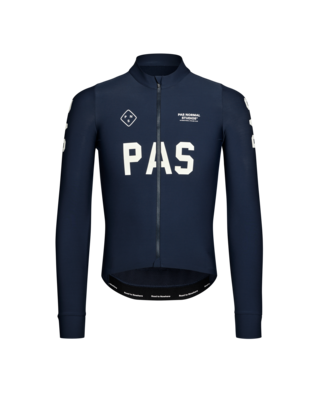 Pas Normal Studios PAS Mechanism Thermal Long Sleeve Jersey - Navy
