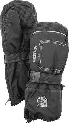 Hestra Baby Zip Long - Mitt Black/Black