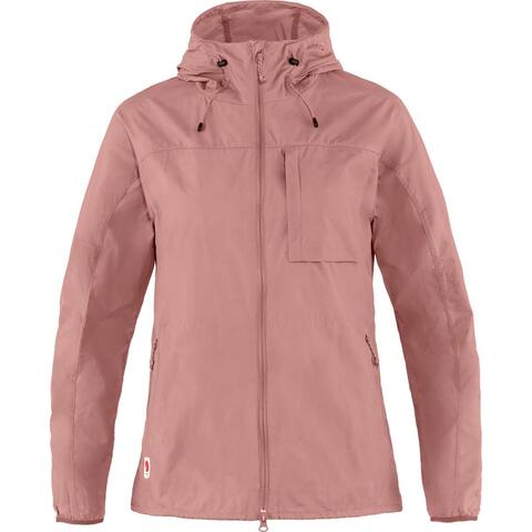 Fj&#228;llr&#228;ven High Coast Wind Jacket Dame Dusty Rose