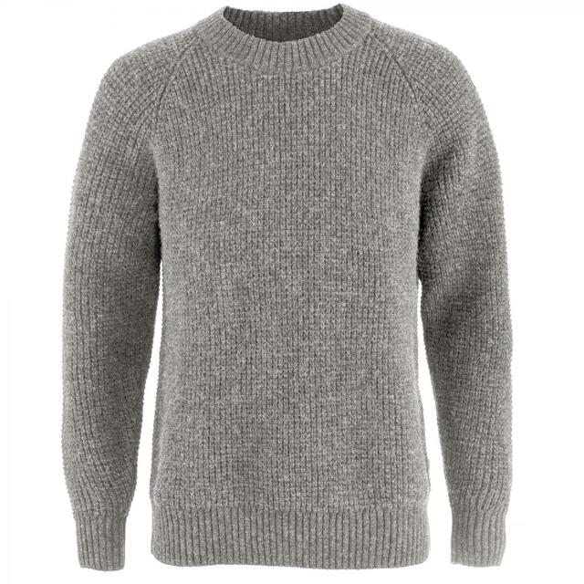Fjällräven ÖVik Waffle Knit Herre L Grey 