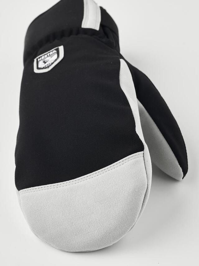 Hestra Wool Terry Windbreaker Mitt 8 Black 