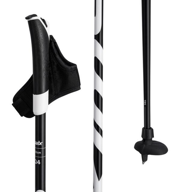 Swix Q4 Pole 145 cm Black 