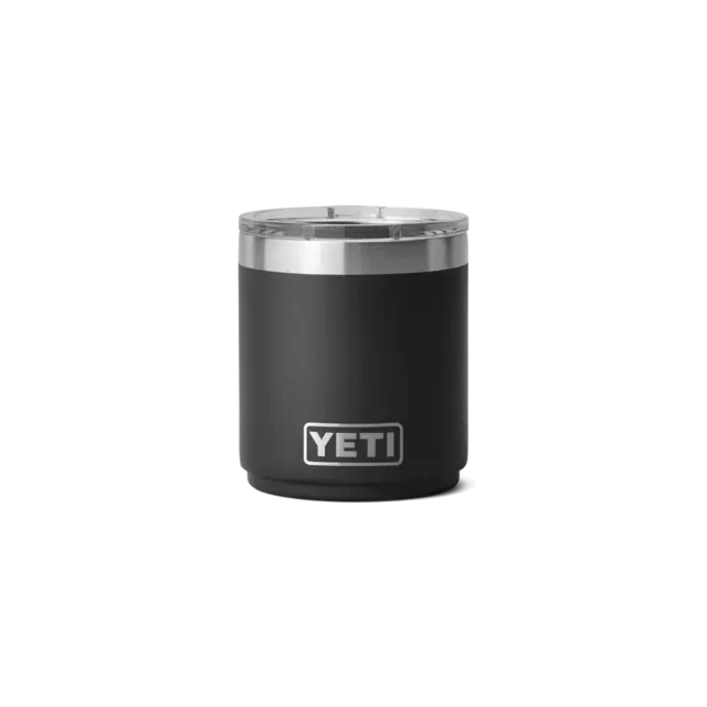 Yeti RAMBLER 10 OZ LOWBALL 2.0 Black 