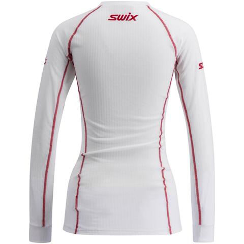 Swix Racex Classic Long Sleeve W Bright White/Swix Red