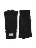 Hestra Raggwool Half Finger 10 Black