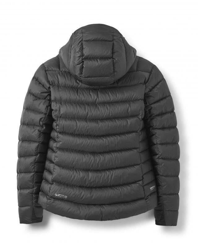 Rab Electron Pro Hoody Wmns 8 Blk Black 