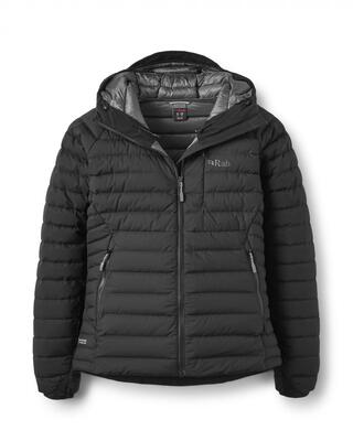 Rab Microlight Windstopper Hoody Wmns Blk Black