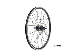 LITE V-brems/DiscIS 24&quot;/507 Bakhjul Sort NEXT II felg, 8/9/10d Boss, Stikkakse