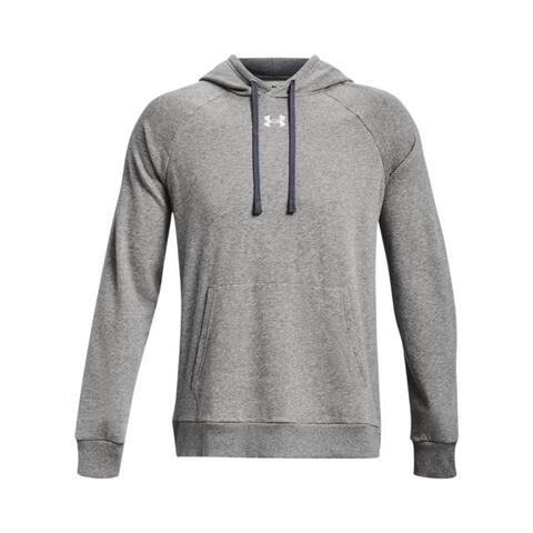 Under Armour Ua Rival Fleece Hoodie 025 Castlerock Light Heather