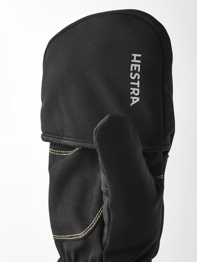 Hestra Windbreaker Pull Over - Mitt 9 Black 
