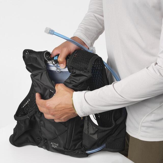 Salomon Active Skin 4 Set L Black/Metal 