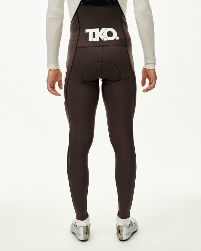 Pas Normal Studios T.K.O. Essential M Thermal Long Bibs - Dark Purple 