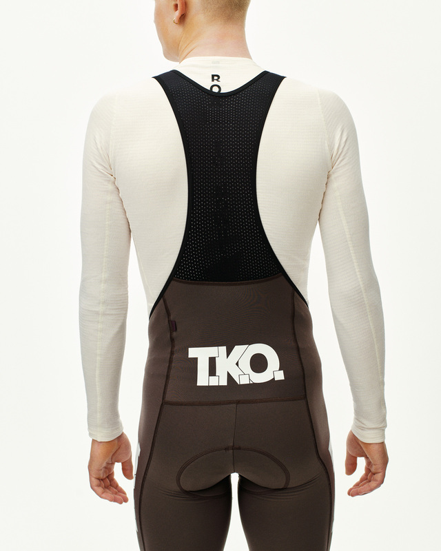 Pas Normal Studios T.K.O. Essential M Thermal Long Bibs - Dark Purple 
