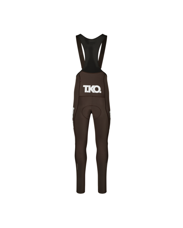 Pas Normal Studios T.K.O. Essential M Thermal Long Bibs - Dark Purple 