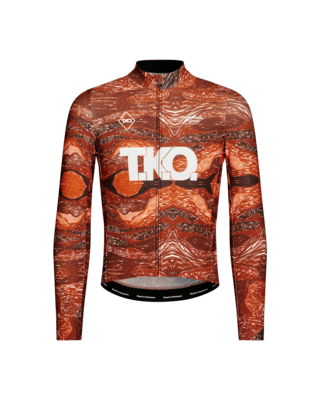 Pas Normal Studios T.K.O. Mechanism Thermal Woven LS Jersey - TKO Red