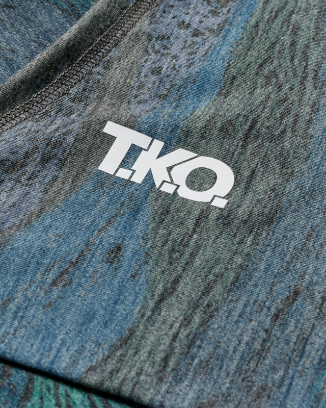 Pas Normal Studios T.K.O. Merino Necktube - TKO AOP Blue 