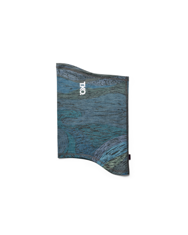 Pas Normal Studios T.K.O. Merino Necktube - TKO AOP Blue 