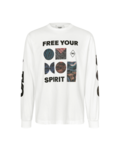 Pas Normal Studios T.K.O. Off-Race L Long Sleeve T-Shirt - White