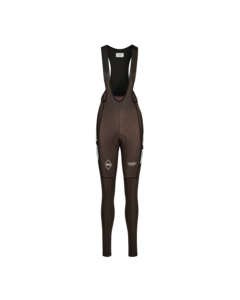 Pas Normal Studios Womens T.K.O. S Essential Thermal Long Bib - Dark Purple