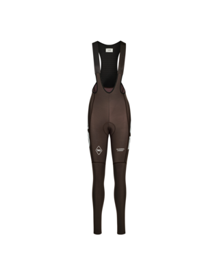 Pas Normal Studios Womens T.K.O. Essential Thermal Long Bib - Dark Purple