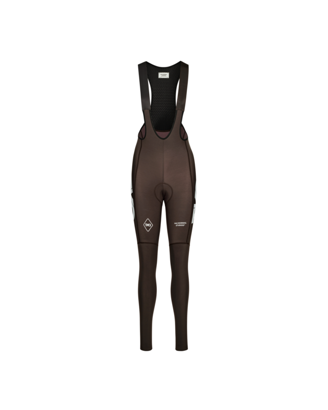 Pas Normal Studios Womens T.K.O. S Essential Thermal Long Bib - Dark Purple 