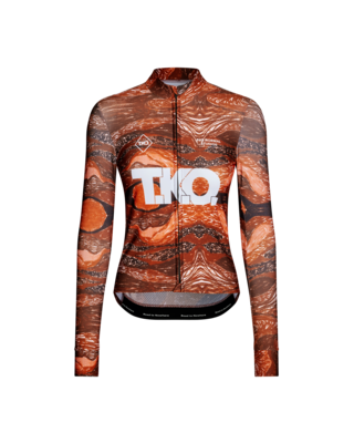 Pas Normal Studios Womens T.K.O. Mechanism LS Jersey - TKO Red