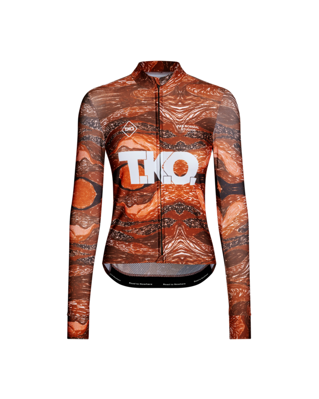 Pas Normal Studios Womens T.K.O. XS Mechanism LS Jersey - TKO Red 