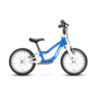 Woom 1+ 14" balansesykkel Blå 4,45kg, 3-4,5 år, 95-110cm