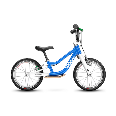 Woom 1+ 14" balansesykkel Blå 4,45kg, 3-4,5 år, 95-110cm